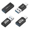 USB 3.1 на Type-C Адаптер Поддерживает Передачу Данных 10 Гбит/с и Зарядку для Смартфонов, Планшетов и Других Устройств