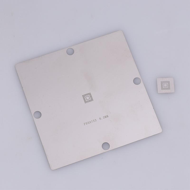 1Pc Direct Heating 90x90CM EMMC BGA169/BGA153 Stencil Template 0.3MM BGA Stencil