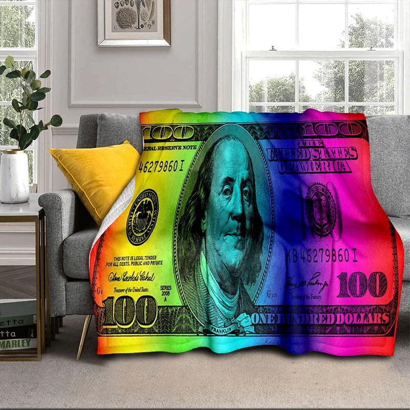 Money Never Sleeps Blanket Flannel Blanket Throw Blanket Sofa Cover Blanket Soft Premium Blanket Picnic Blanket Tv Blanket Gifts