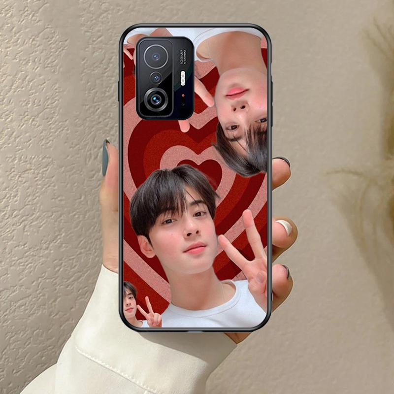 Чехол Cha EunWoo Eun Woo для POCO F5 F3 M5s C40 F4 GT X3 X4 X5 Pro Чехол для Xiaomi 12 13 Lite 11T 12T Pro 12X