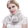 Ветрозащитный, удобный, утолщенный, теплый, шаль, искусственный мех, шарф, воротник, плюшевые шарфы