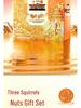 Three Squirrels Orange Dried Fruit & Nut Gift Box (1250g) - Perfect Snack Pack for Pregnant Women