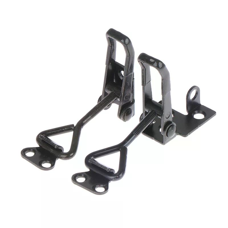 Elbow Clamp Black Quick Clamp Latch Clamp Box Cabinet Boxes Lever Handle Lock Hasp For Home Sliding Door Furniture Hardware