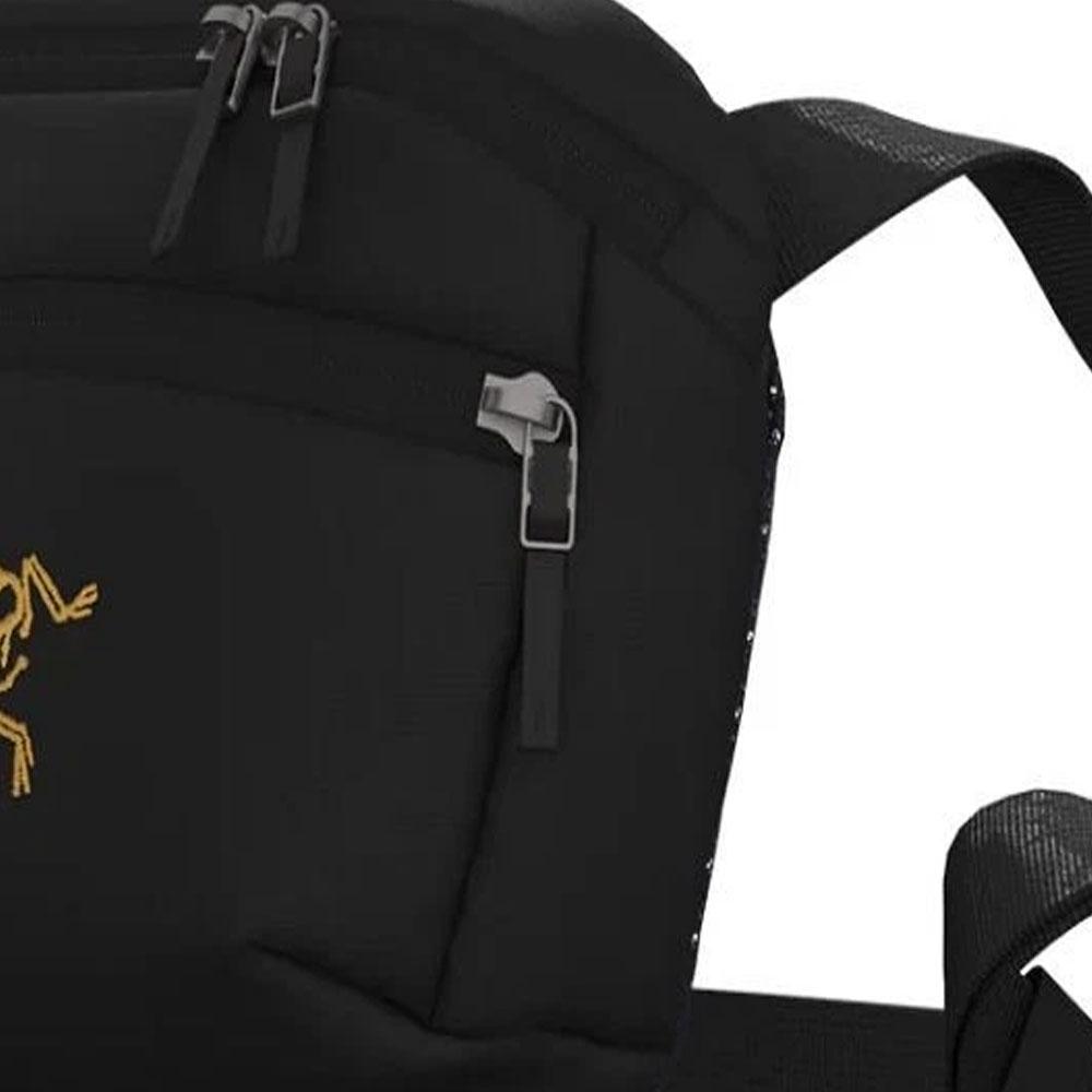 Arcteryx Mantis 25 1.5L Дизайн Color Block Застежка-молния Переработанный полиэстер Сумка на пояс Сумка через плечо Унисекс сумки Черный Золотой X00000923417