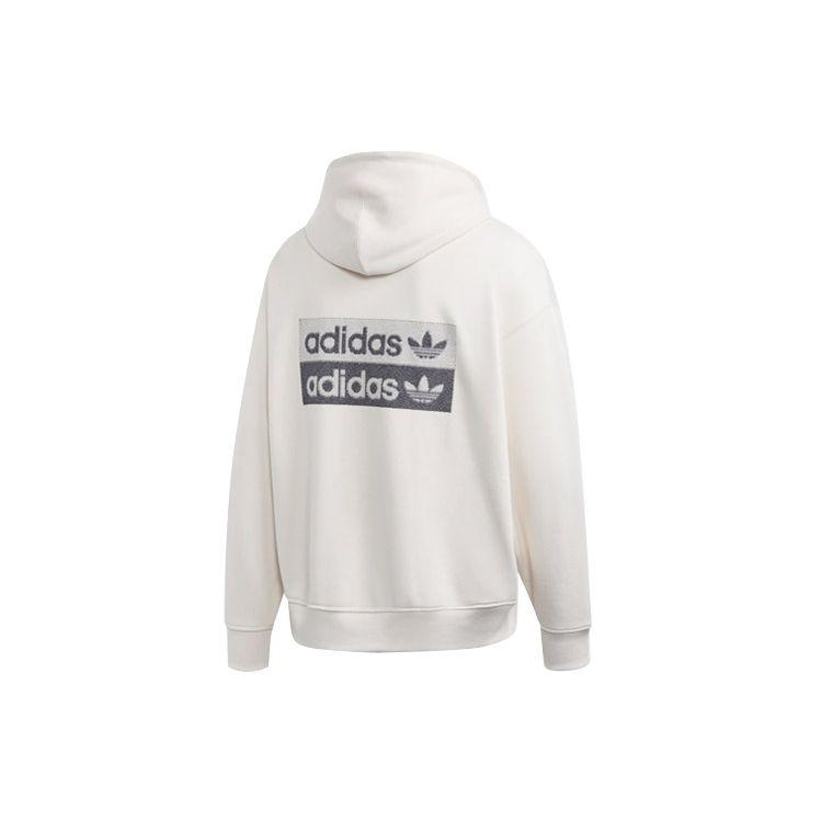 adidas Оригиналы РИВ. Двухслойная винтажная толстовка с логотипом, мужские топы белого цвета ED7123