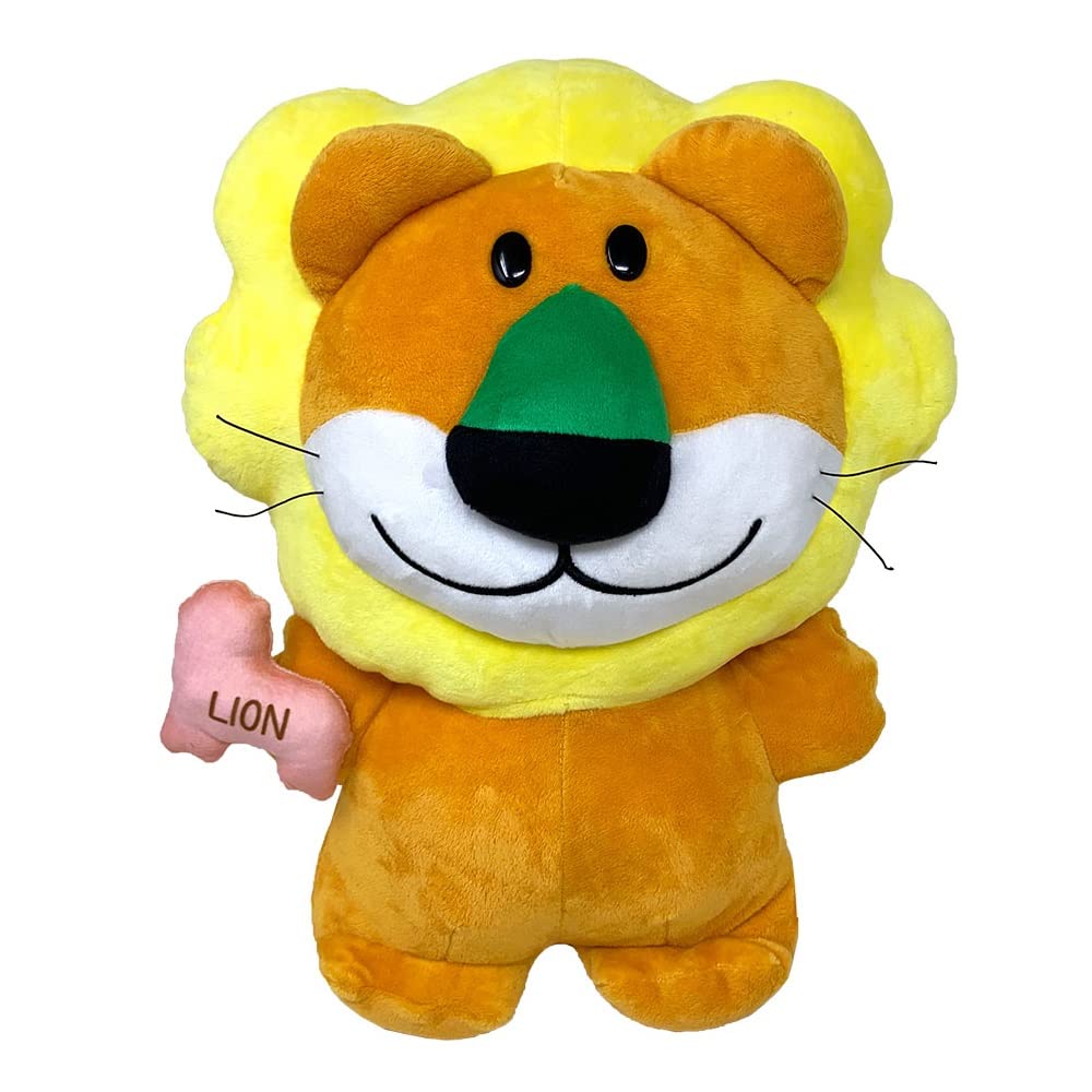 Tabekko Animals Lion Strawberry Biscuit Big Plush Toy Official Merchandise Approx. 35 x 33cm