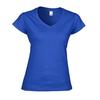 Womens/Ladies Soft Style V Neck T-Shirt