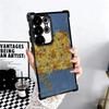 Ретро Джинсовый Узор Покрытие Чехол Для Телефона Для Samsung Galaxy S24 S25 FE S26 Edge S23 Ultra S22 S21 Plus S20 Защита От Падения Подушка Безопасности