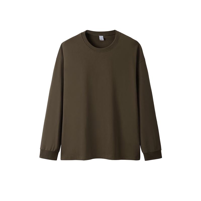 Мужская вязаная футболка Semir с длинным рукавом и круглым вырезом