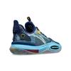 Li Ning All City 10 Нескользящие Амортизирующие Износостойкие Низкие Баскетбольные Кроссовки Темно-синие Подростковые ABPS059-2