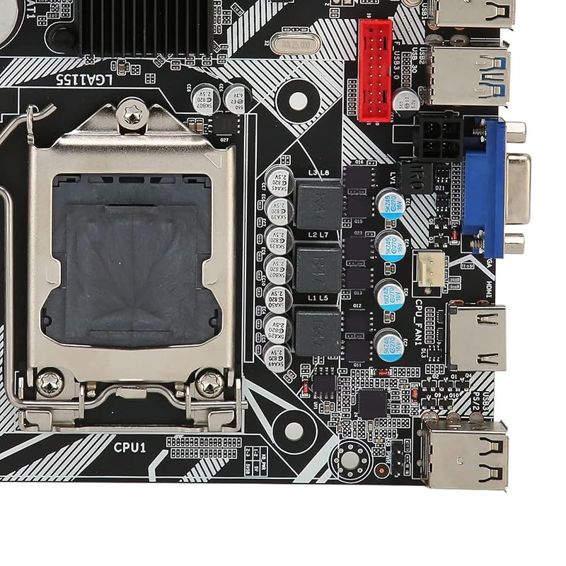 Материнская плата B75 MS mini ITX, DDR3 LGA 1155 PC материнская плата с поддержкой NVME M.2 WiFi USB3.0 SATA3.0 PCI E 16X игровая материнская плата