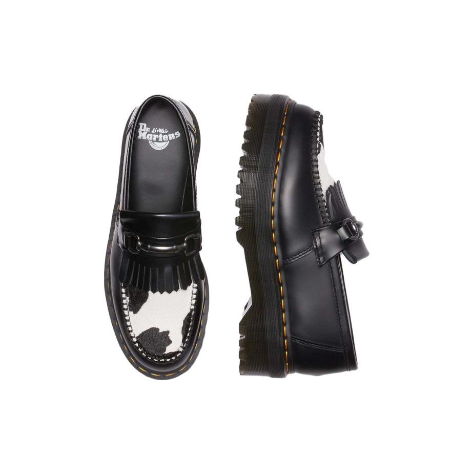 Dr. Martens Мужские лоферы слипоны с круглым носком, черные 31097937