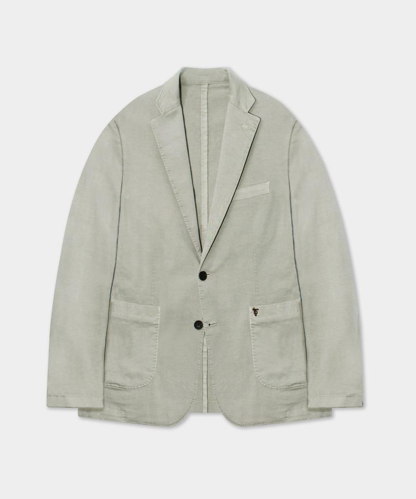 Birbante Natural Garment-Dyed Stretch Jacket - Sand