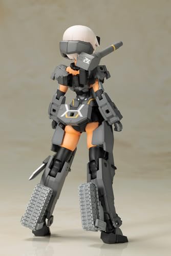 Kotobukiya Frame Arms Girl Gourai Kai [Black] with FGM148 Type Anti-Tank Missile, Approximately 160mm Tall, Non-Scale Plastic Model