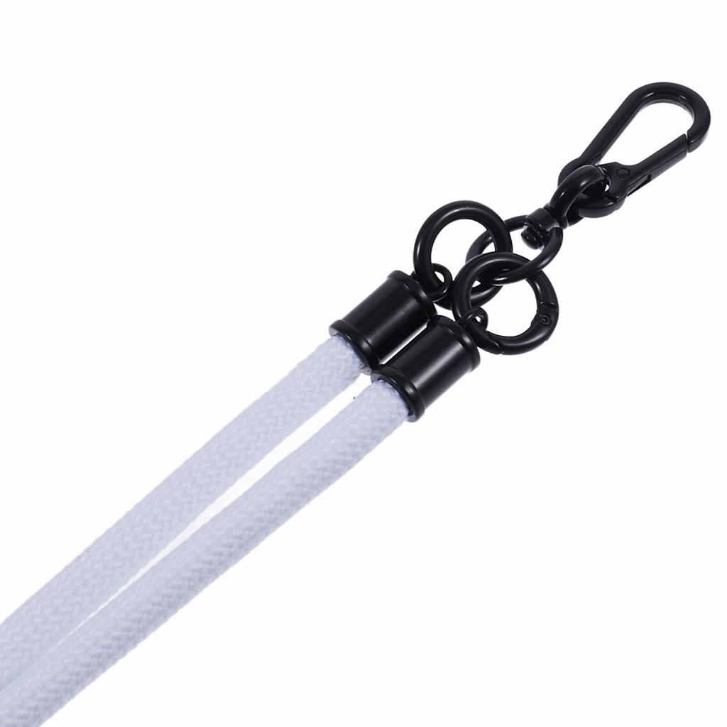 Стиль A Ремешок для телефона 8 мм Нейлоновый шнурок на шею для телефона с прозрачной нашивкой