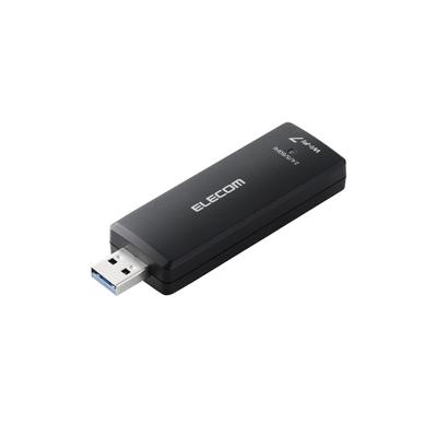 Адаптер беспроводной локальной сети ELECOM 2880 2880 688 Мбит/с Совместимость с Wi-Fi7 + + USB3.0 WDC-BE28TU3-B