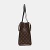 [Pre-Owned] Louis Vuitton Onthego MM 'Brown Giant Monogram/Brown Monogram Reverse Canvas' - Very Good #1NT9LBC