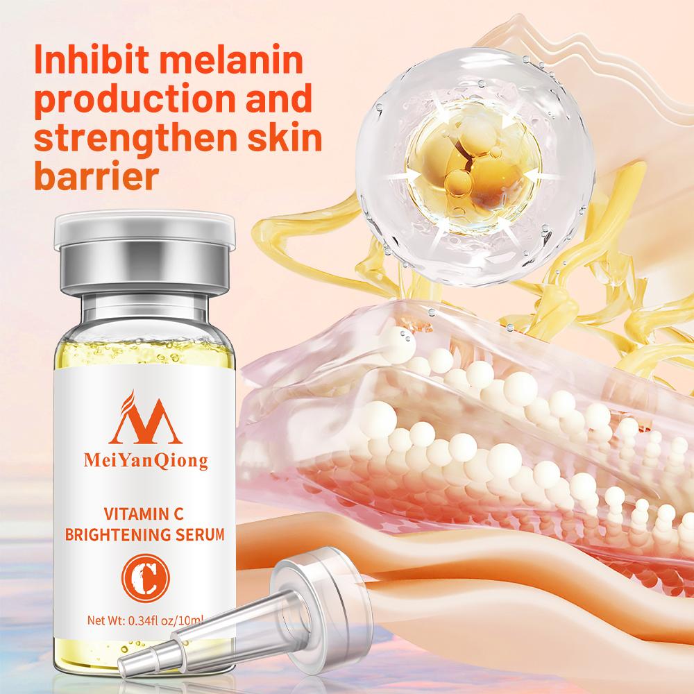 Супер уход за кожей, отбеливающая сыворотка для лица с витамином С, против морщин, антивозрастная увлажняющая сыворотка для ухода за лицом, VC эссенция
