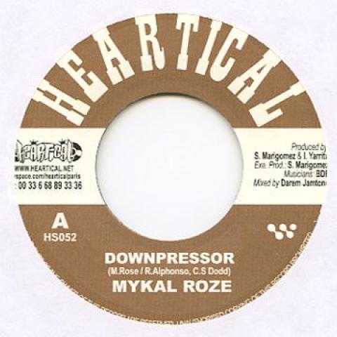 7inch Record MICHAEL ROSE BASQUE DUB FOUNDATIO Downpressor Far East Organ HS052 Heartical 2010 France Reggae Ska Dub Used