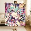T-Touhou P-Project Koishi Komeiji Flandre Scarlet Reimu Hakurei Blanket Soft and Skin Friendly For Couch All Seasons Comforter