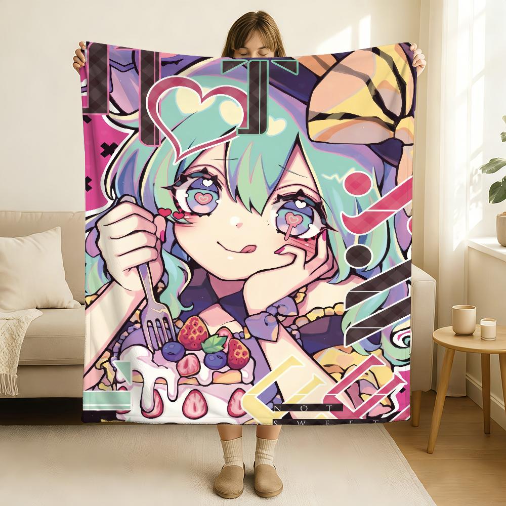 T-Touhou P-Project Koishi Komeiji Flandre Scarlet Reimu Hakurei Blanket Soft and Skin Friendly For Couch All Seasons Comforter