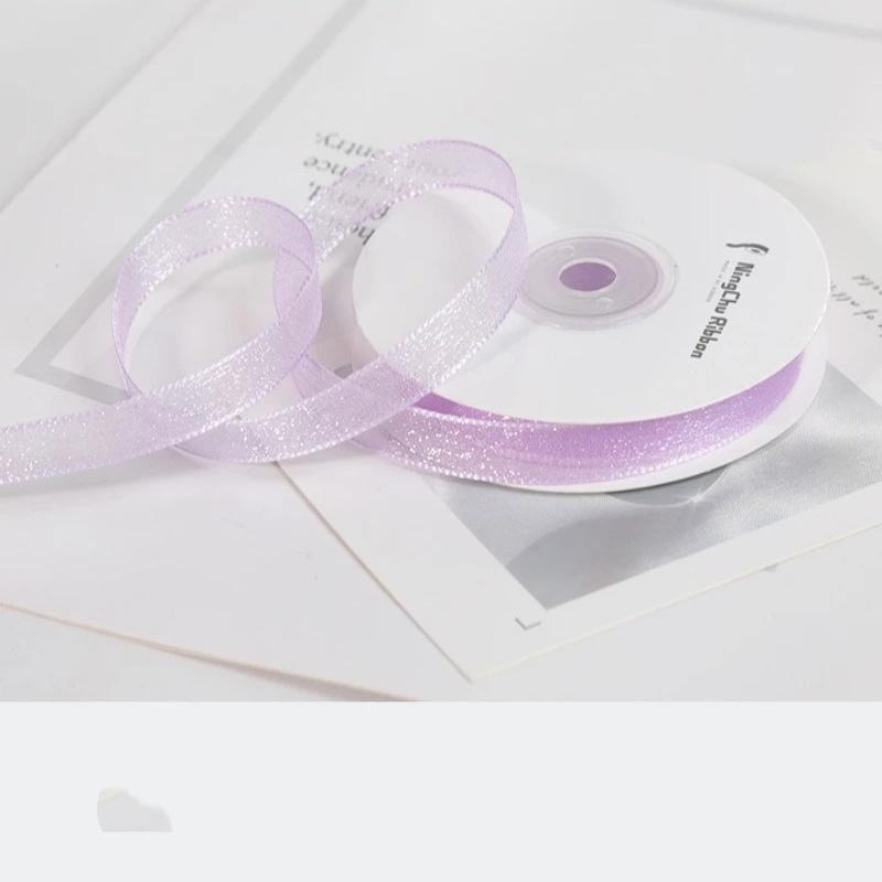 18M/Roll 1cm Single Face Satin Ribbon DIY Handmade Crafts Fabric Christmas Wedding Decoration Silk Ribbons