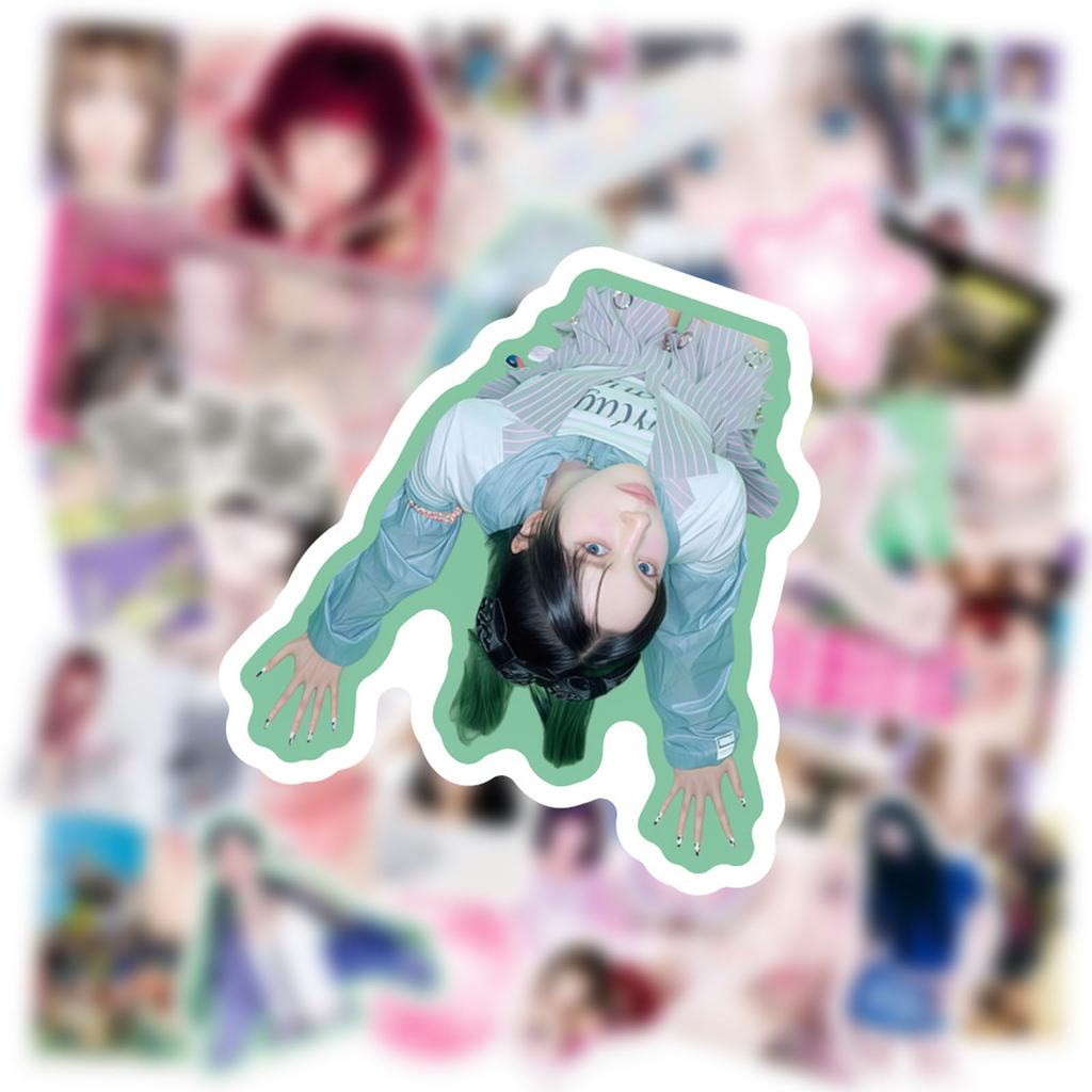 50 шт. Наклейки для украшения блокнота и стакана для воды, Новые наклейки для альбома, Наклейки-окружение