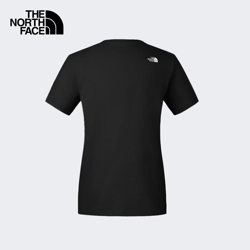 The North Face Женская футболка с принтом логотипа, короткий рукав 8GWD