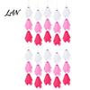 Soft Fabric Ghost Decorations Halloween Hanging Decor, Pastel Pink White Aesthetic Decor Ornaments, Cute Spooky Party Home Pendant Set