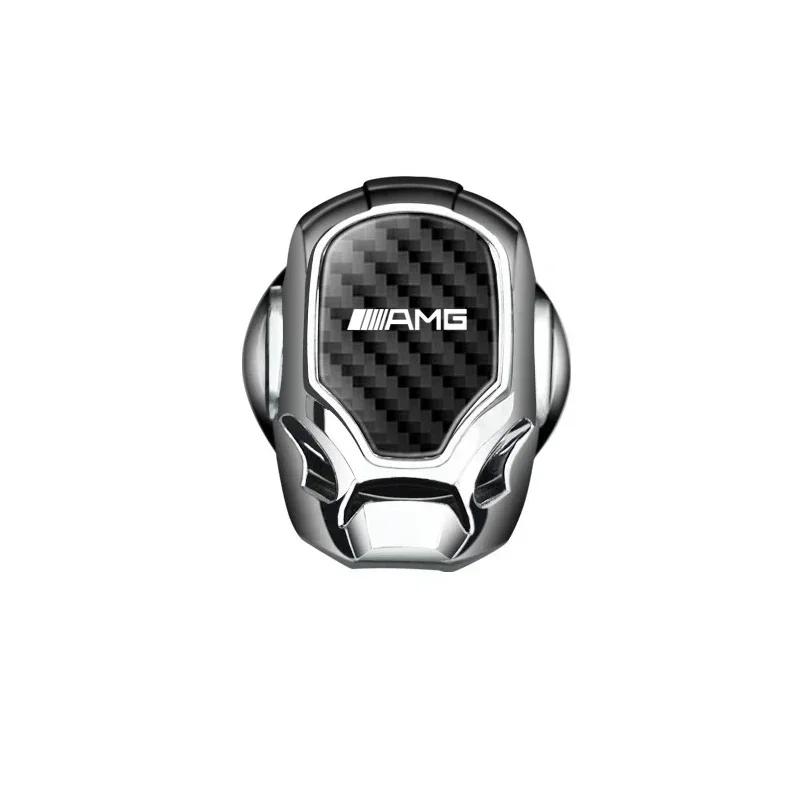JNWYL1 Car Accessories One-click Start Button Sticker Protection Cover Decals For Mercedes Benz AMG A B C E S class GLA GLC CLA GLK GLE