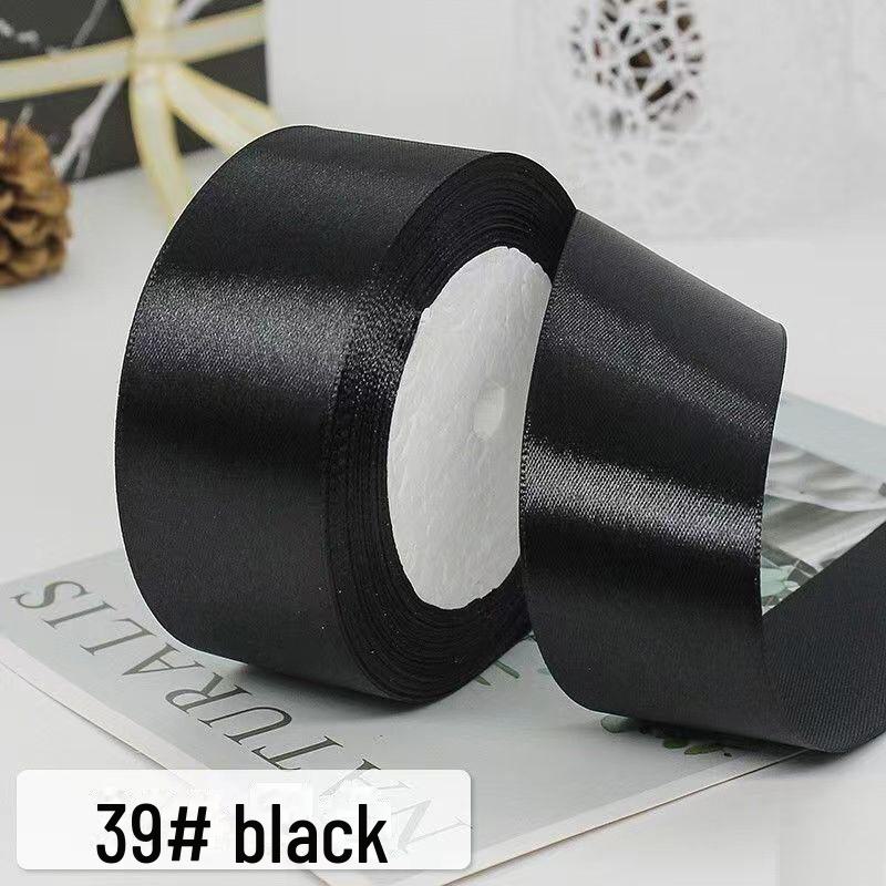 Рулон красной ленты 4 см для самодельных коробок для торта с розами и цветочных свадебных украшений