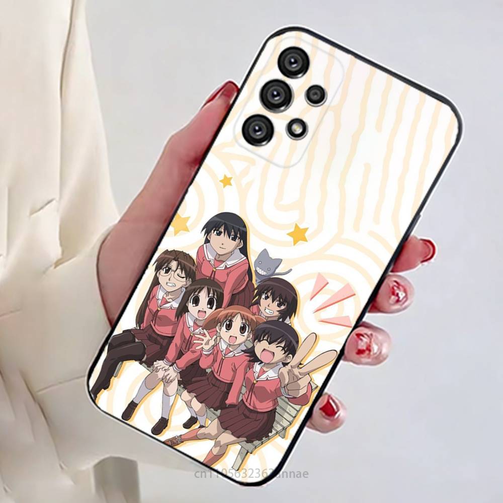 KASUGA AYUMU Azumanga Daioh Чехол для телефона Samsung Galaxy A13,21s,22,31,32,52,53,71,80,A91 Мягкий черный корпус
