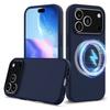 For iPhone 17 Pro Case Compatible with MagSafe Anti-Drop Liquid Silicone Phone Cover