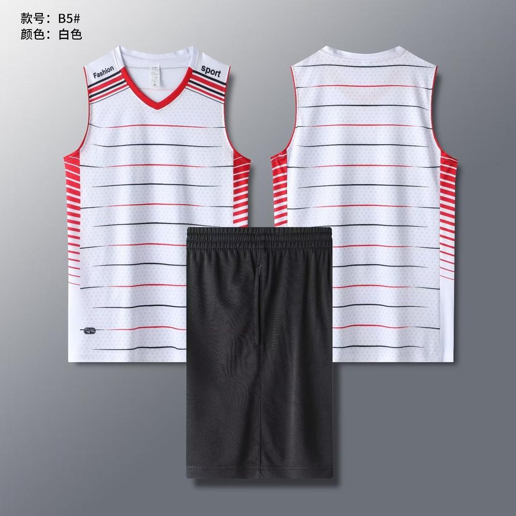 New volleyball jersey suit Men's and women's same short-sleeved volleyball tennis table tennis jersey Team competition training sportswear