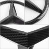 1Pcs Car Front Grille Badge Decal Cover Emblem for Mercedes Benz C E Class GLA GLK ML GLC GLE W204 W205 W210 W211 W212 W213