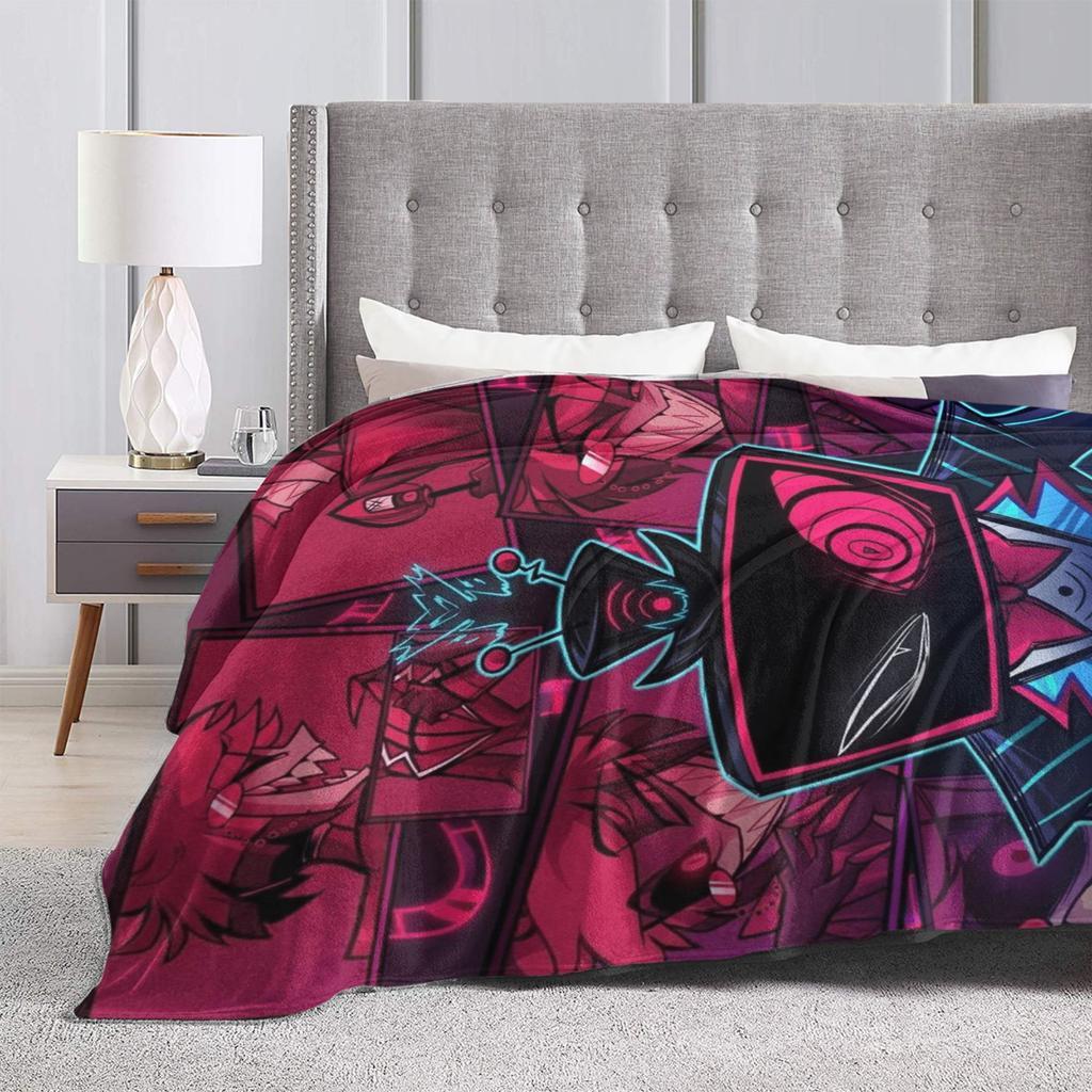 Мягкий Теплый ПледМальчик Девочка Декоративный Персонаж Игры Vox Плед Фланелевое Покрывало Для Дивана Кровати Новинка Чехол Для Дивана-Кровати