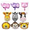 MIni Animals Shaped Balloon Lion Cow Tiger Bee Bear Cartoon Insect Foil Balloons Kids Toys Wedding Birthday Party Decoration