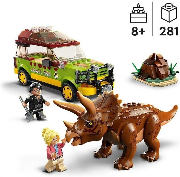 LEGO Jurassic World 76959 Исследование трицератопса