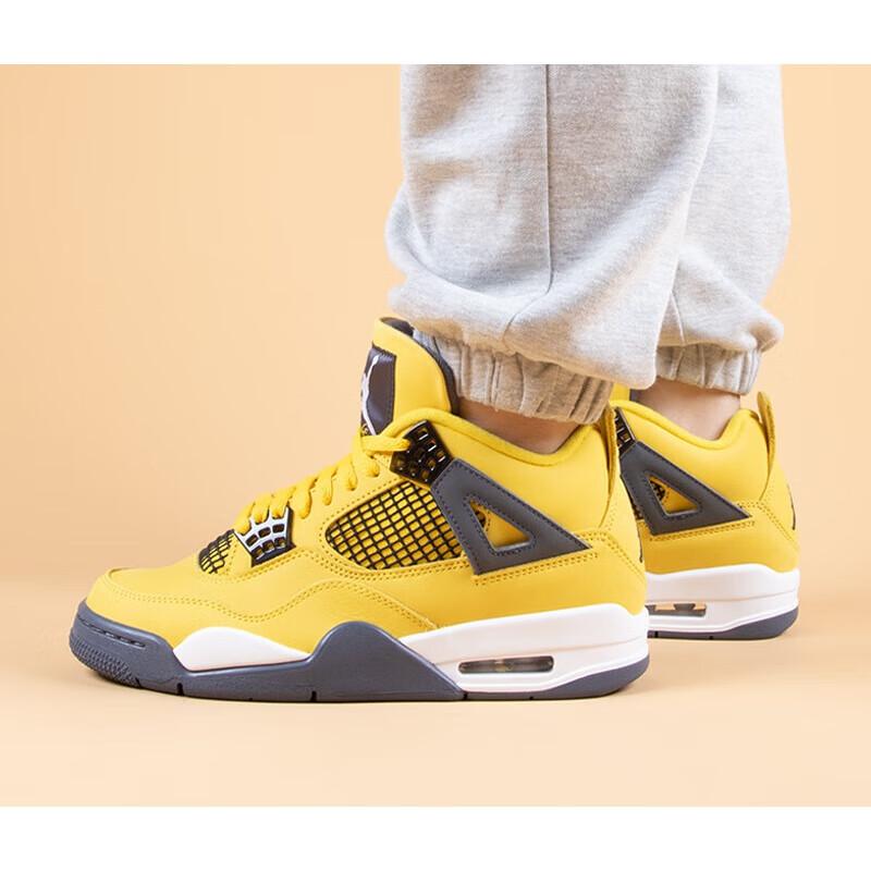 Jordan Детские кроссовки Air Jordan 4 Retro "Lightning 2021" 408452-700