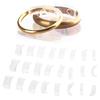 Adjustable Ring Size Spacer for Comfortable Fit and Secure Wear Invisible Silicone Ring Adjuster Jewelry Sizer Tool