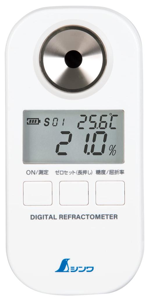 Цифровой сахариметр Shinwa Sokutei пыле- и водонепроницаемый 70182 0-53%