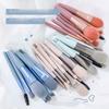 Mini Version 8 Makeup Brush Set Portable Travel Set Soft Hair Eyeshadow Brush Foundation Brush Beauty Tools
