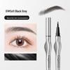 Yaqinuo Double-Headed Waterproof Brow & Eyeliner Pencil – Sweatproof, Natural, 3D, Multi-Use, Water-Based.