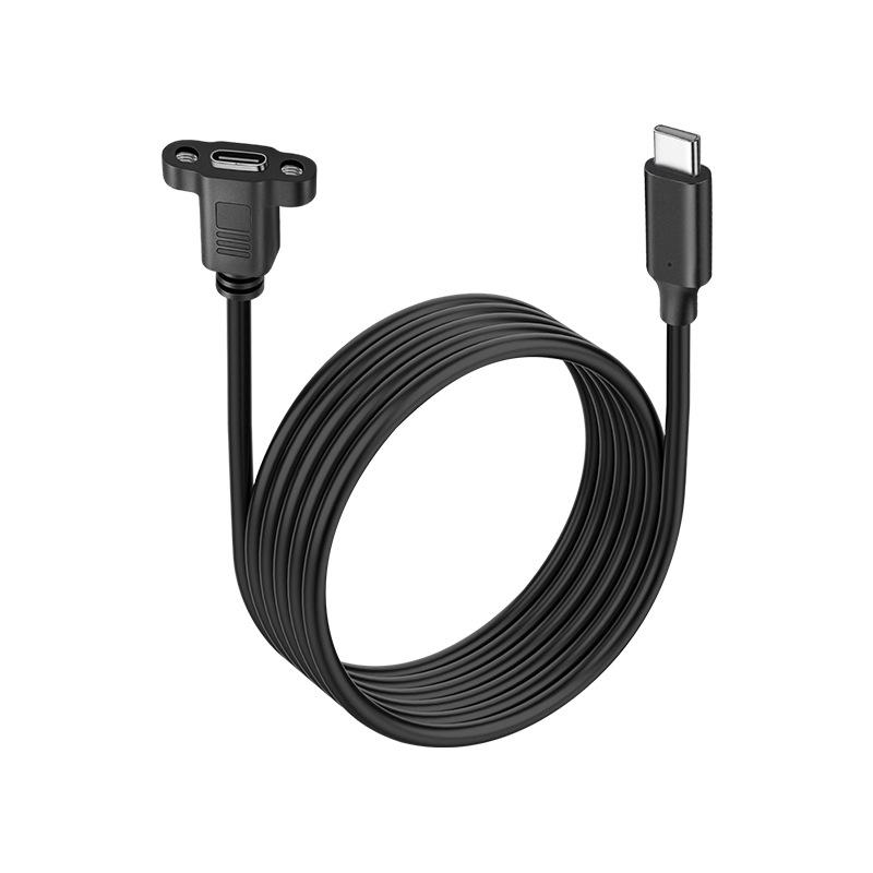 Кабель-удлинитель KeBaolong Type-C 5P Папа и Мама USB-хаб с ушками и перегородкой