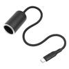 Адаптер USB C в прикуриватель 5 В в 12 В Type C Male в гнездо прикуривателя Адаптер для автомобильных устройств