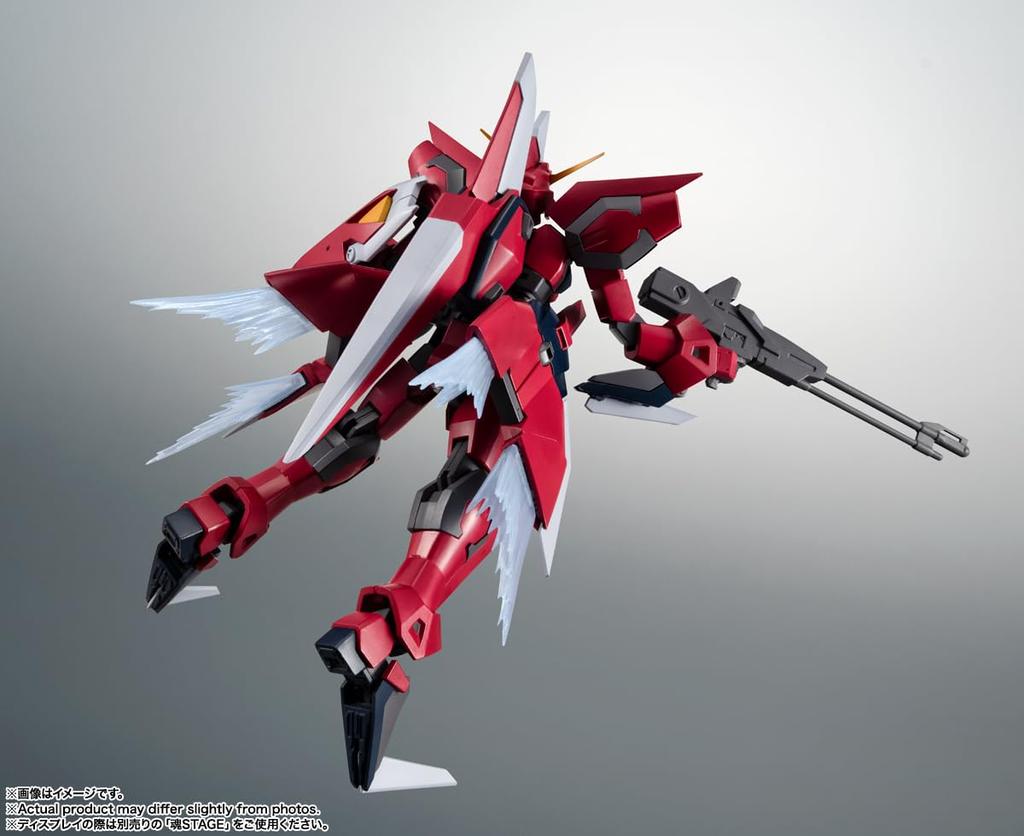 ROBOT SPIRITS Мобильный доспех Гандам SEED SIDE MS GAT-X303 Эгис Гандам версия. АНИМЕ. Примерно 135 мм в высоту, изготовлен из ПВХ и АБС, предварительно окрашенный,