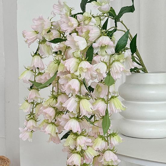 38" Искусственный Ландыш Длинный Стебель Искусственный Шелковый Цветок Букет для Высокой Вазы Искусственные Растения для Дома Свадьбы Вечеринки Дня Рождения Украшения для Дома