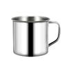 200ml Childrens Water Cup Camping Coffee Cup Shatterproof Stainless Steel Tea Cup Multifunction with Handle for Kids Adults
