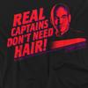 STAR TREK Unisex Adult Real Captain T-Shirt