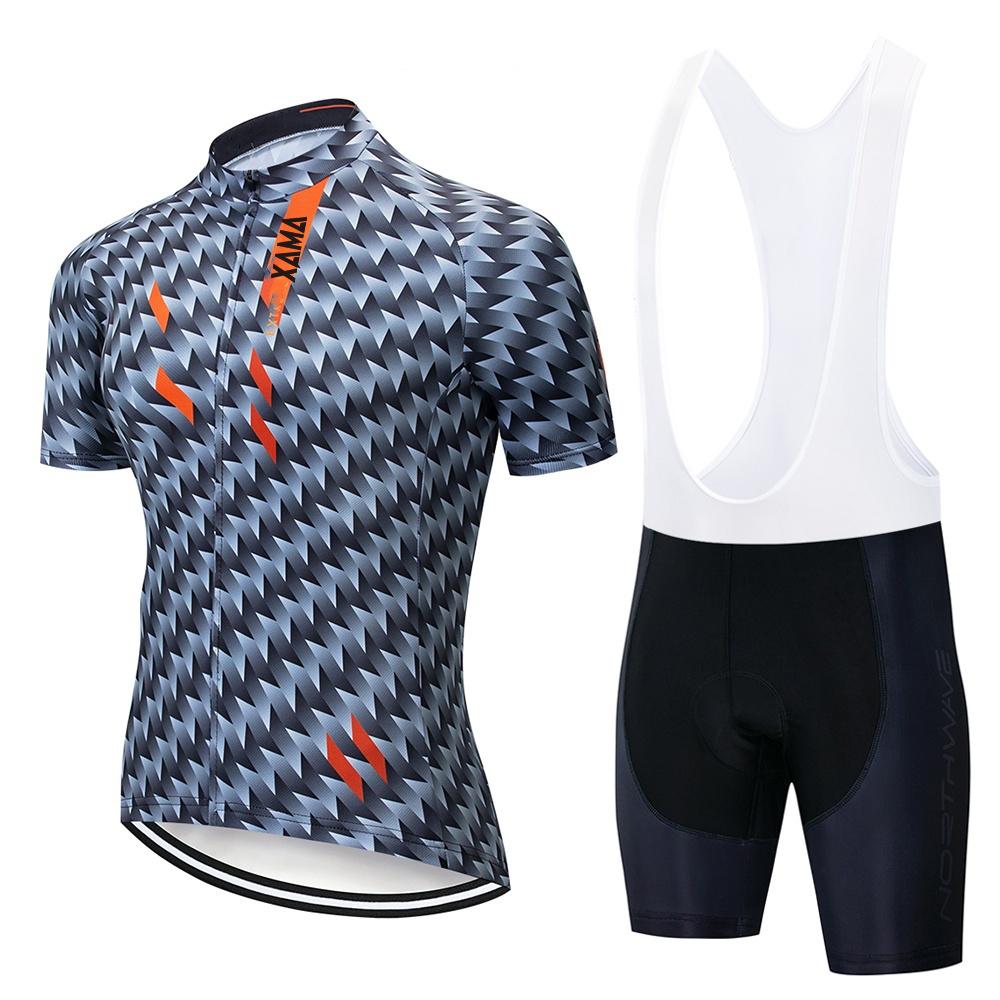 Summer Breathable Cycling Suit Set Sweatshirt Collection 20D Cycling Shorts Collection Men's MTB Ropa Ciclismo Short-sleeved Cycling Shirt